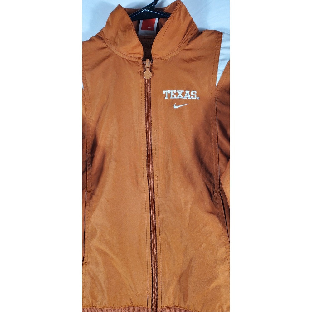 Nike Texas Longhorns‎ Youth XS Orange Track Jacket Athletic Zip Up - Picture 11 of 11